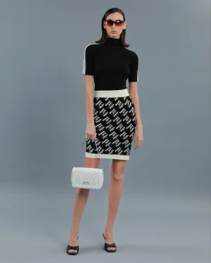 ADA Monogram Pencil Skirt