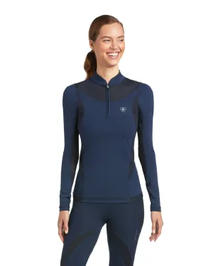 Ariat Womens Ascent 1/4 Zip Base Layer