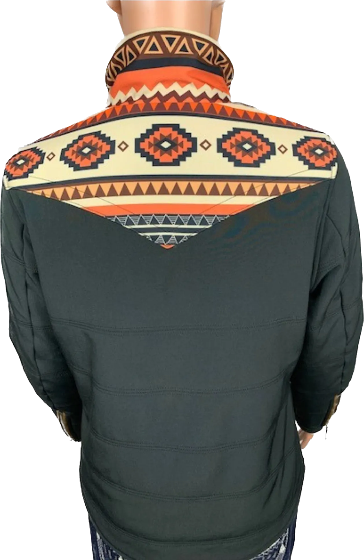 Aztec Puffer Jacket- EF18411A