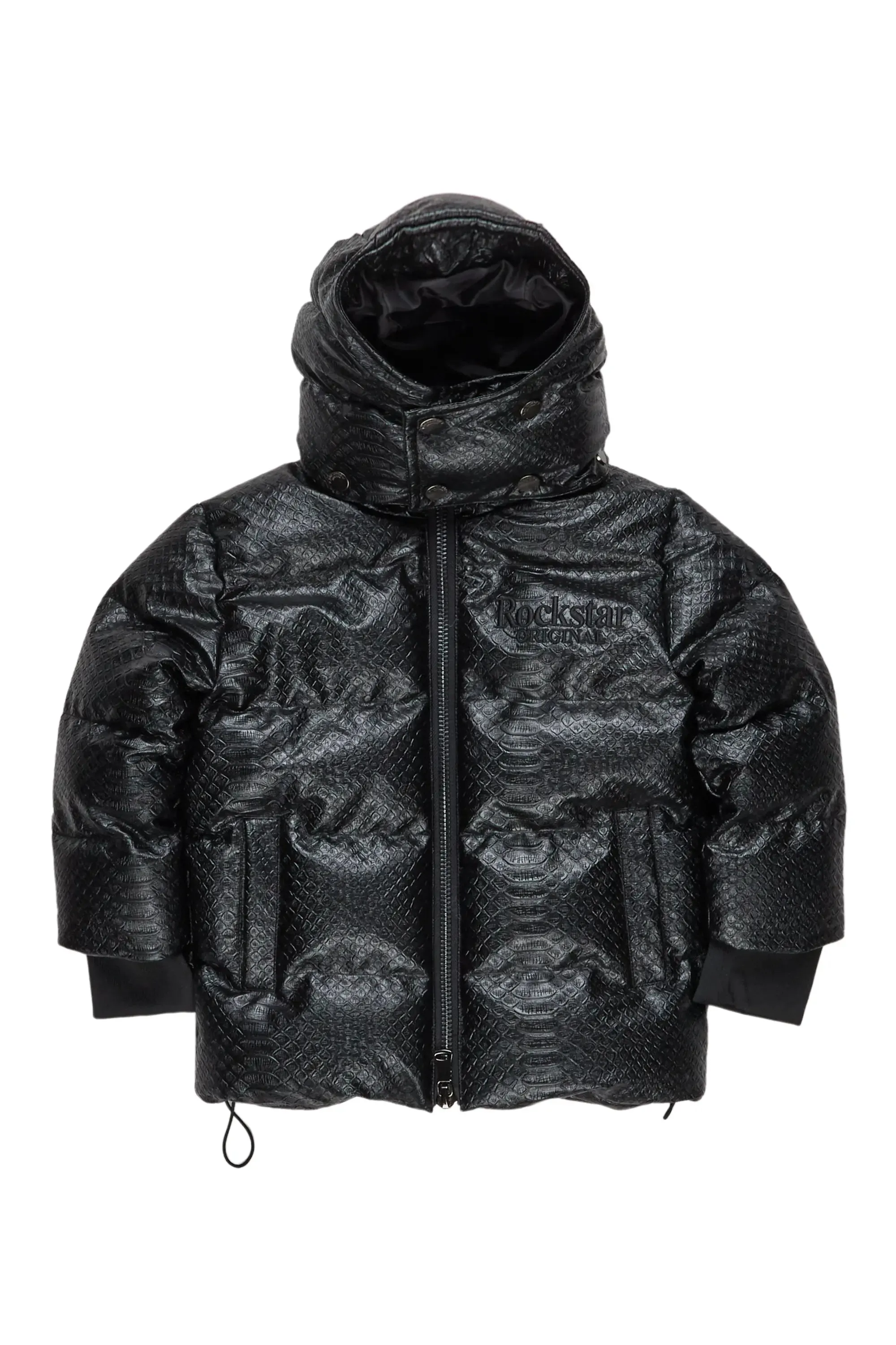 Boys Luka Black  Puffer Jacket