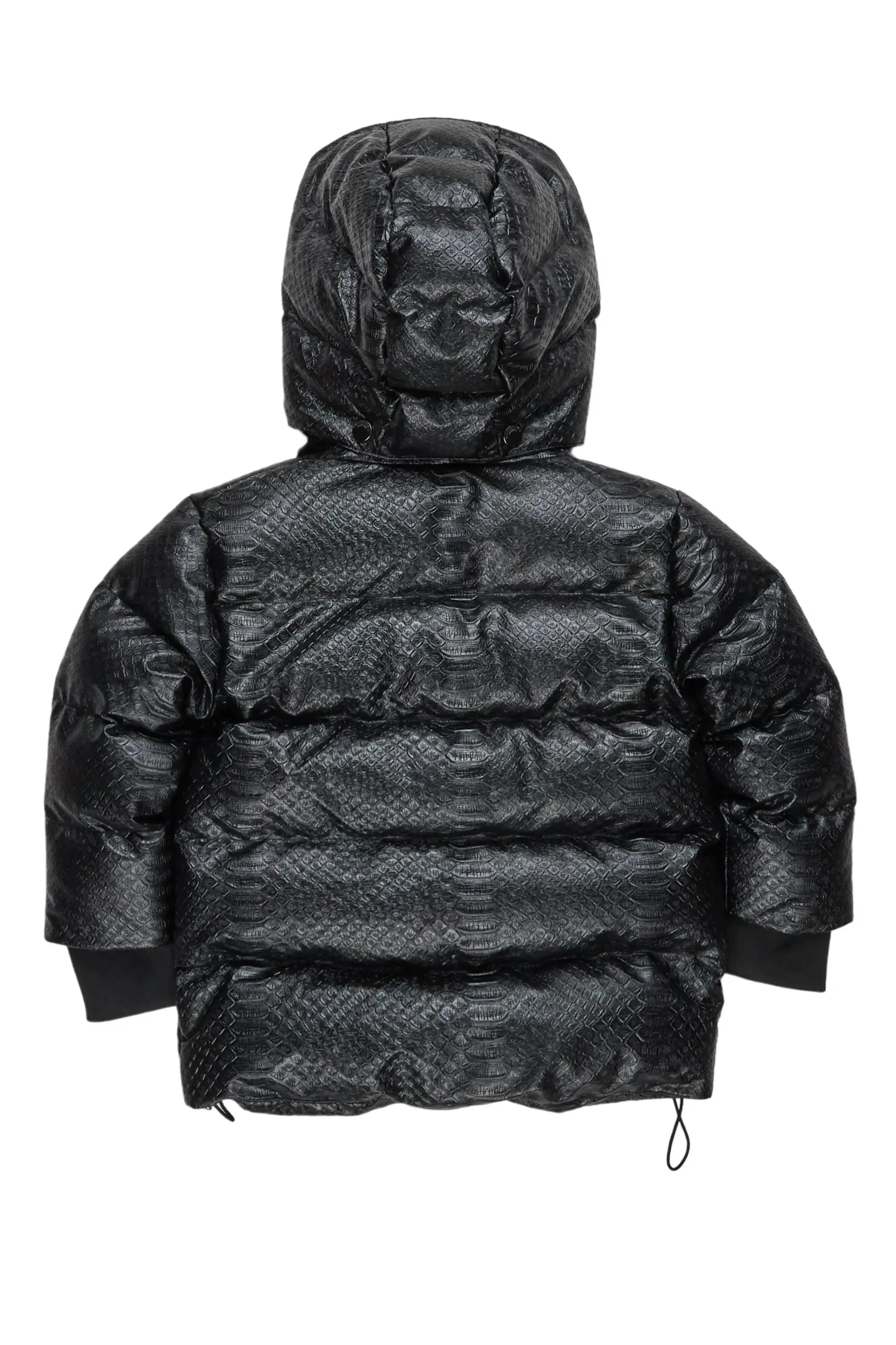 Boys Luka Black  Puffer Jacket