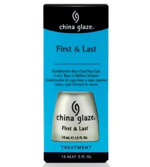 China Glaze - First Last - Base Coat & Top Coat