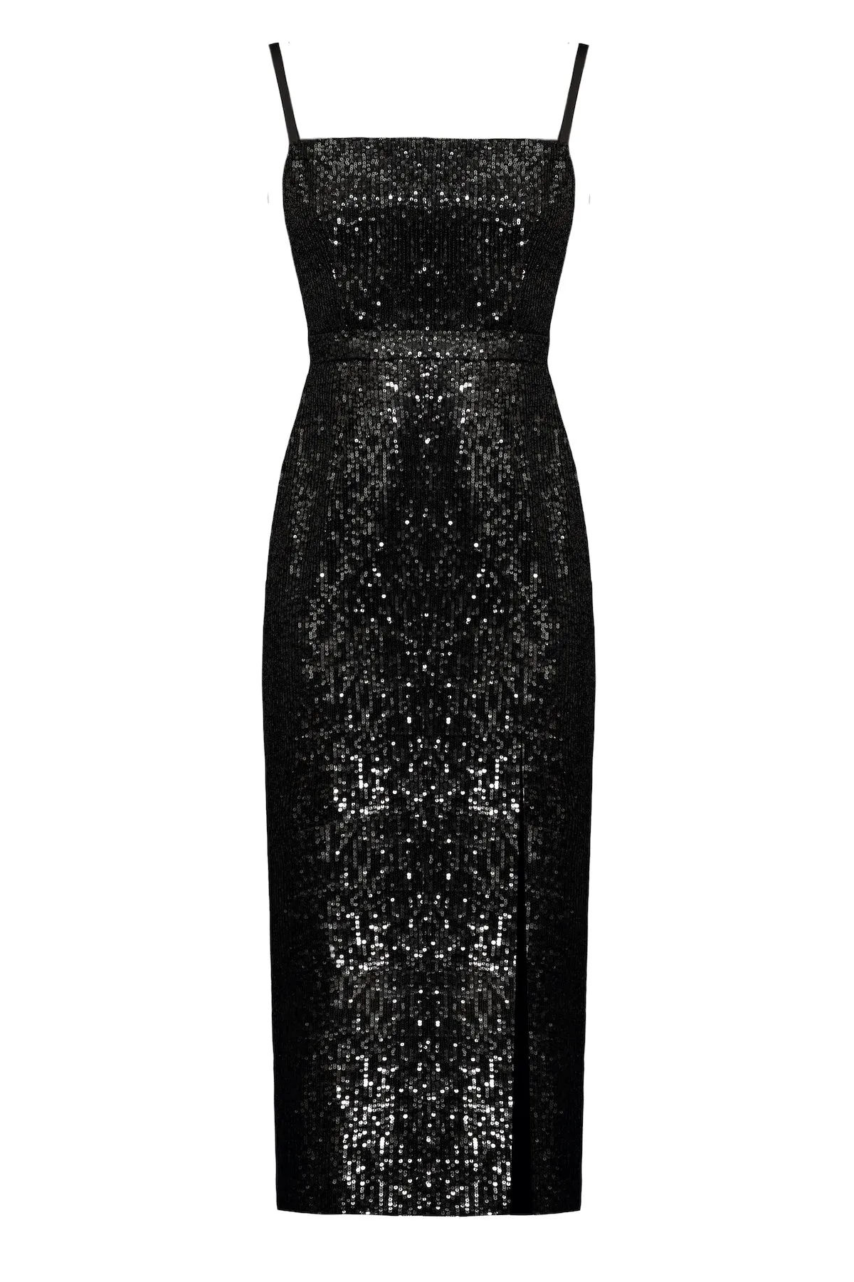 CHLOE black sequin cocktail dress