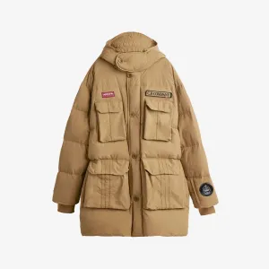 C.P. Company x SPZL Puffer Jacket Preloved Bronze