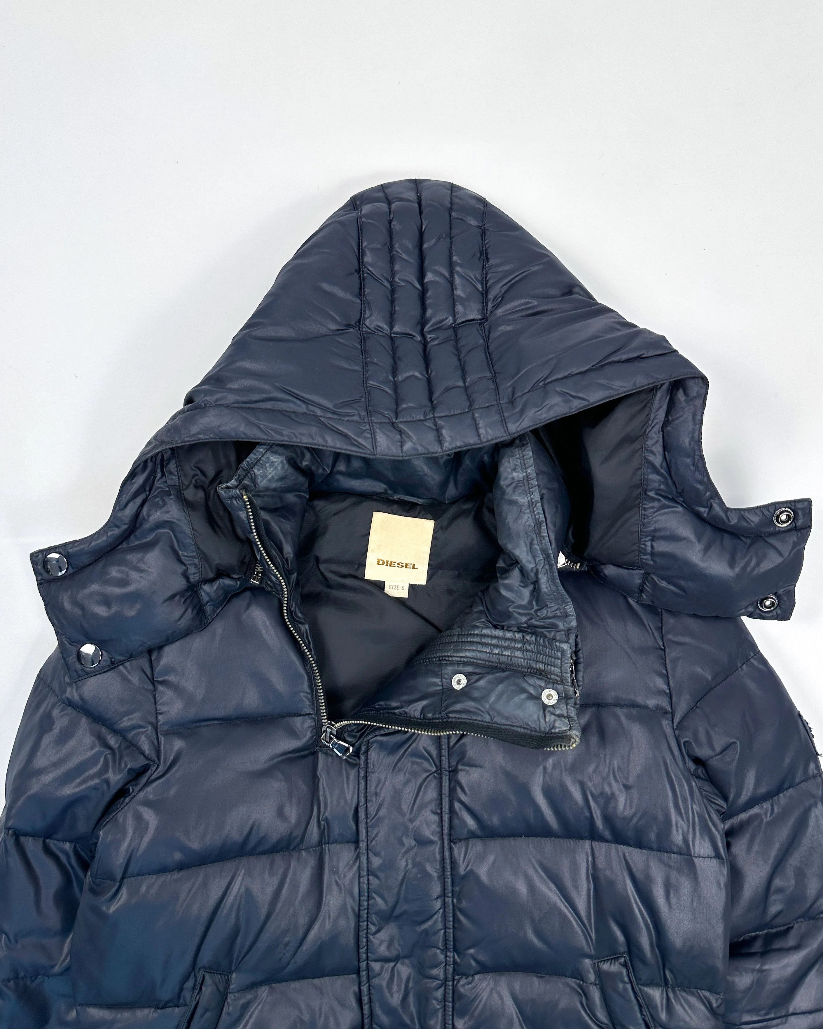 Diesel Hooded Puffer Shield Jacket 2000's