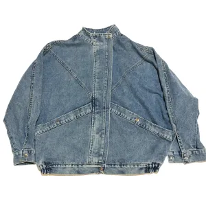 Dolman Sleeve Denim Jacket