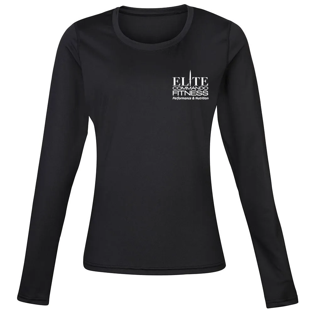 Elite Commando Fitness Womens Long Sleeve Base Layer