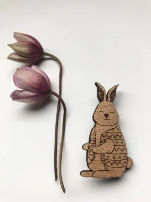 Farmyard Friends - Rabbit Pin