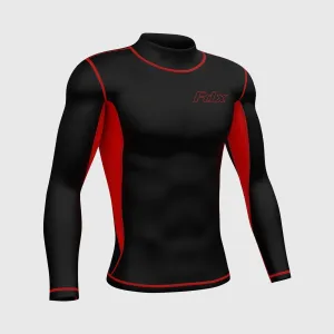 Fdx Inorex Red Men's & Boy's Thermal Winter Base Layer Compression Top