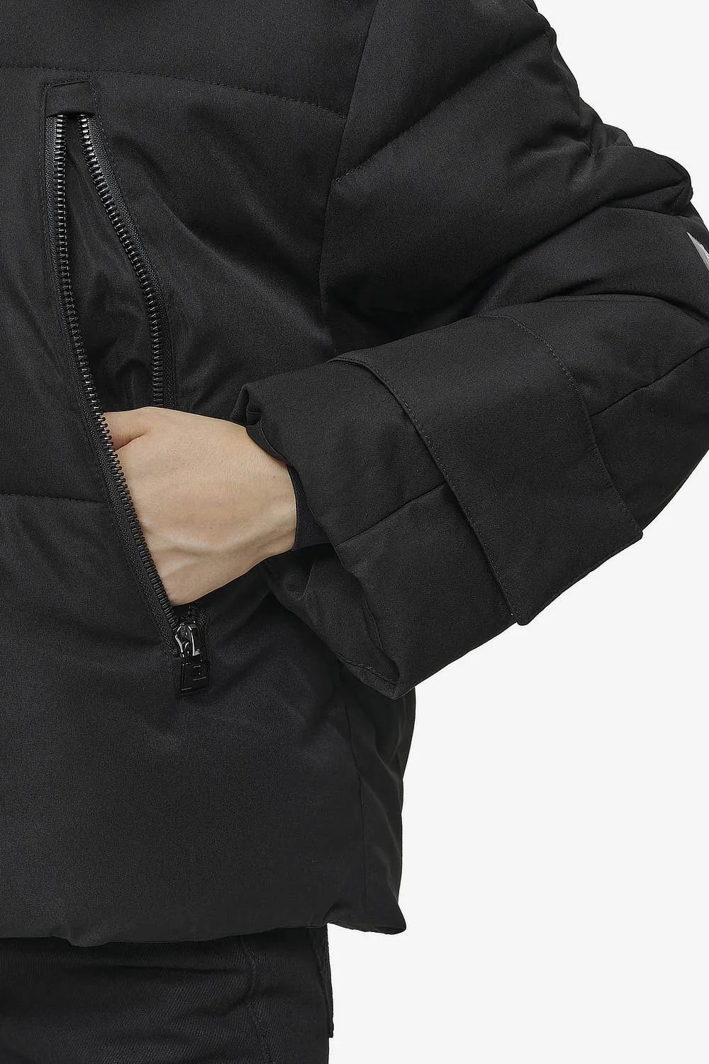 Fira Oversized Puffer Jacket Black