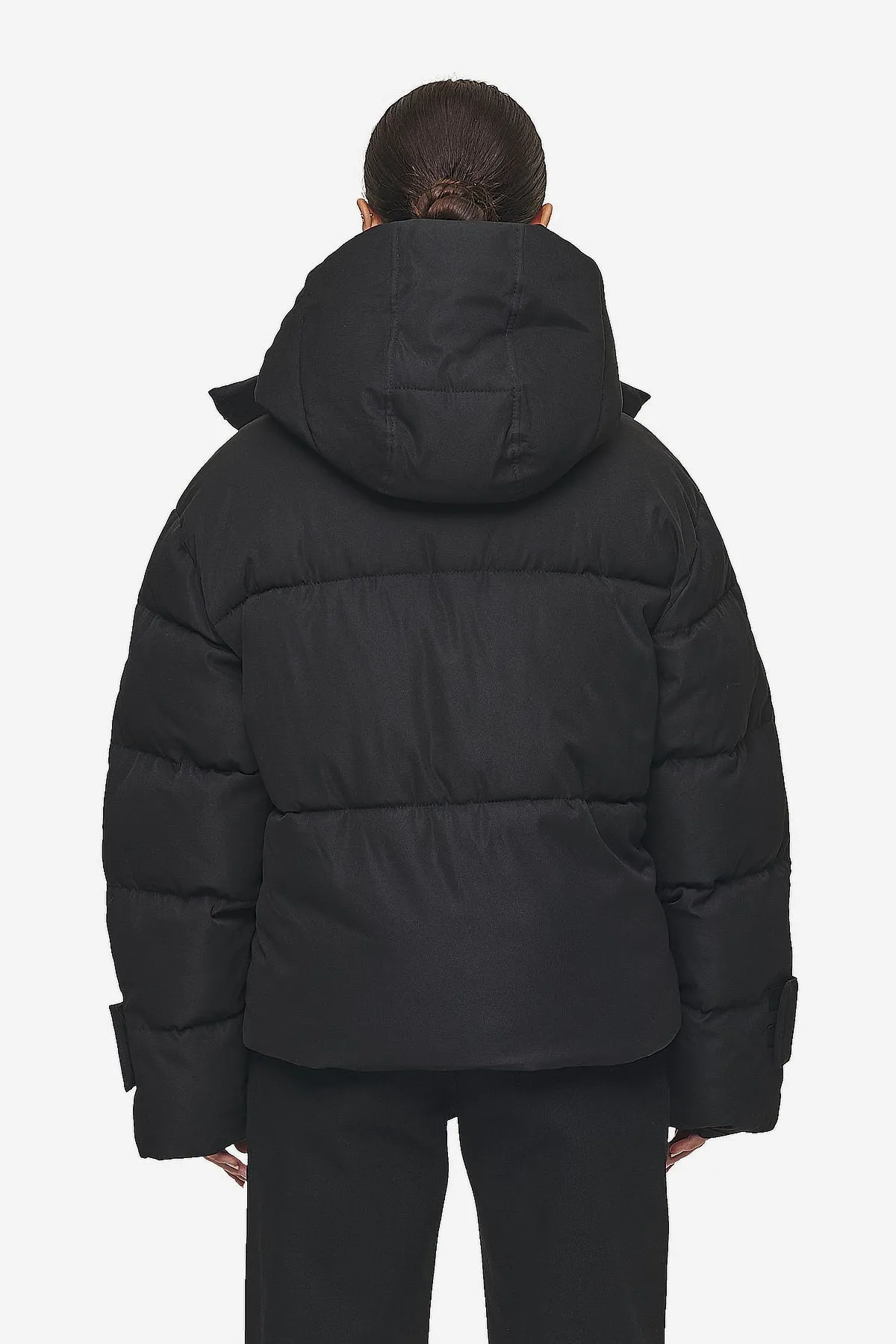 Fira Oversized Puffer Jacket Black