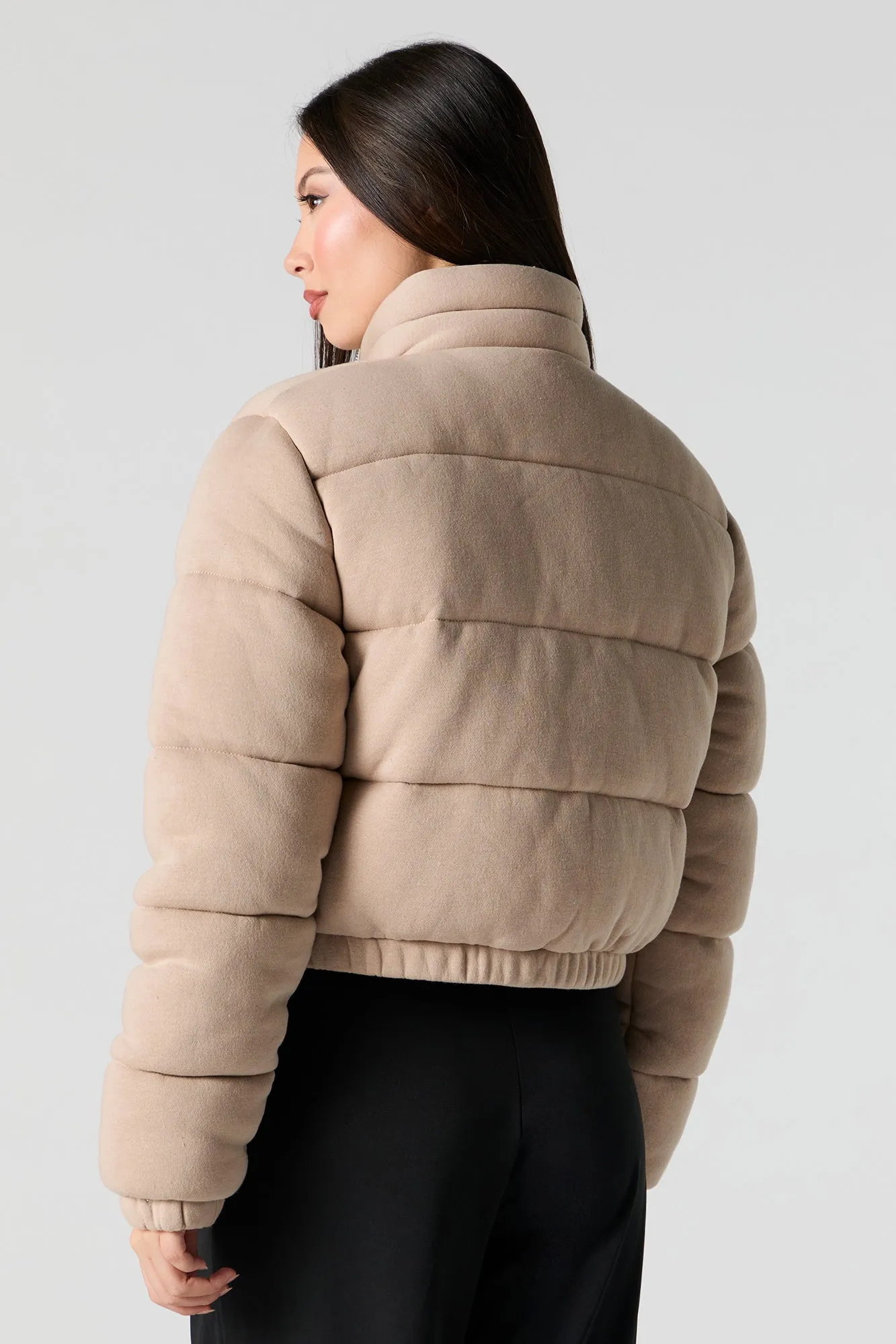 Fleece Puffer Jacket