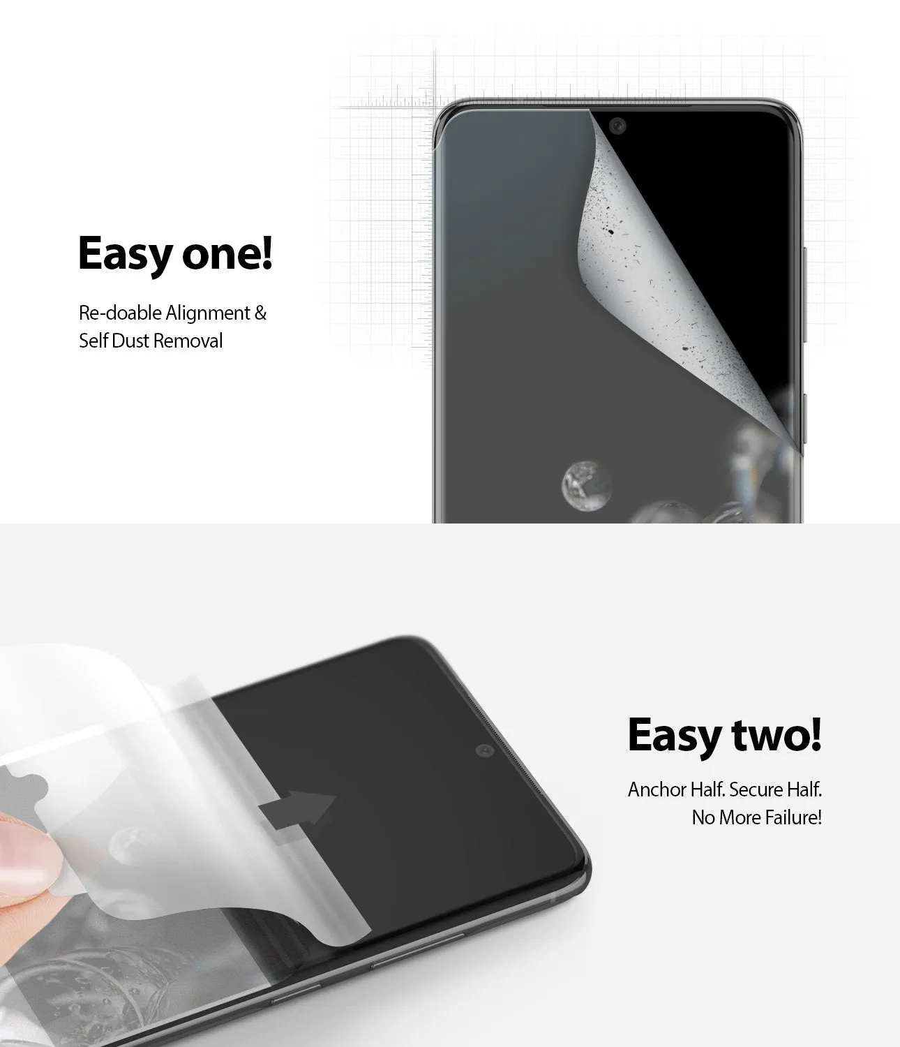 Galaxy S20 Ultra Screen Protector | Dual Easy Wing