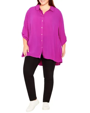 Island Breeze Tunic | Purple Wine