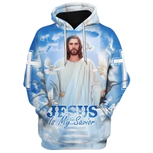 Jesus Is My Savior Hoodie 3D Full Print Jesus Hoodie