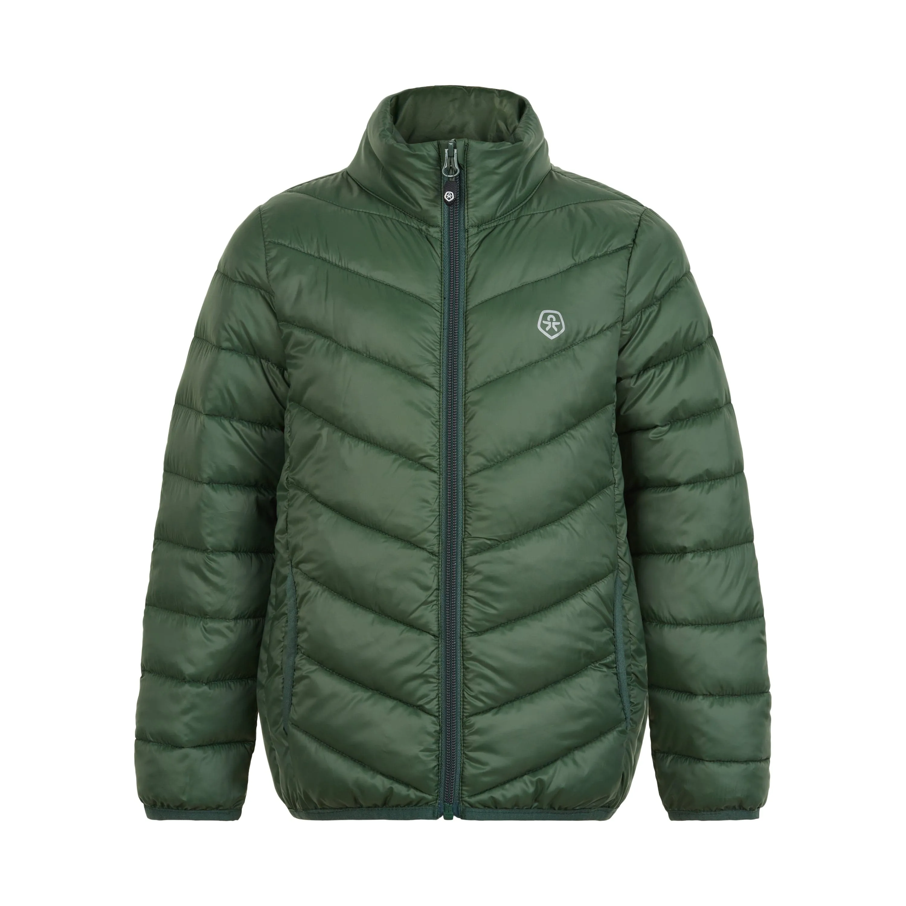 Kids Lightweight Puffer Jacket: Cilantro