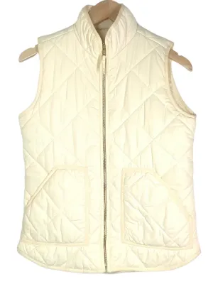 Light Spring Ivory Puffer Vest