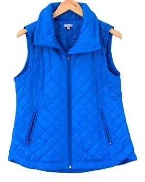 Light Summer Macaw Blue Puffer Vest