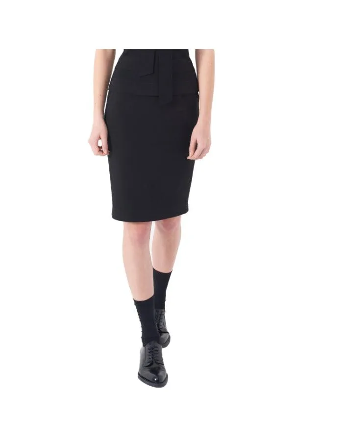 Marie St Pierre Louane Skirt in Black