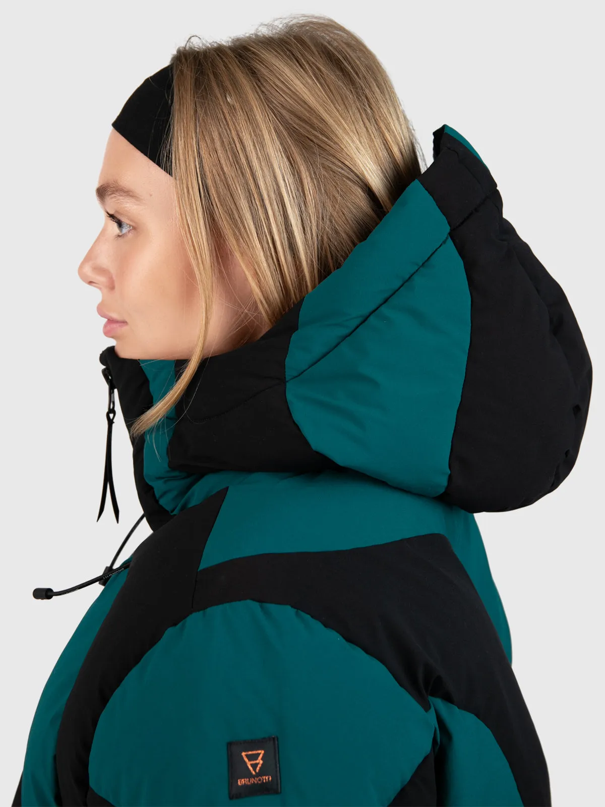 Maryski Women Puffer Snow Jacket | Evergreen