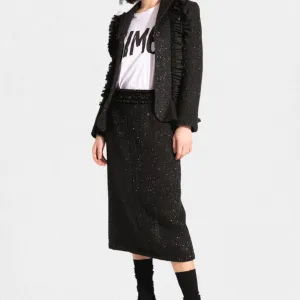 MEIMEIJ - LUREX TWEED SKIRT