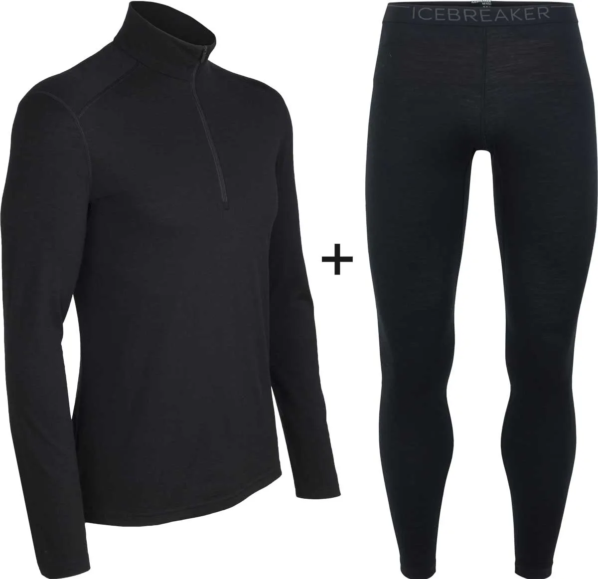 Men's Icebreaker Merino 200 Oasis Half Zip Base Layer COMBO