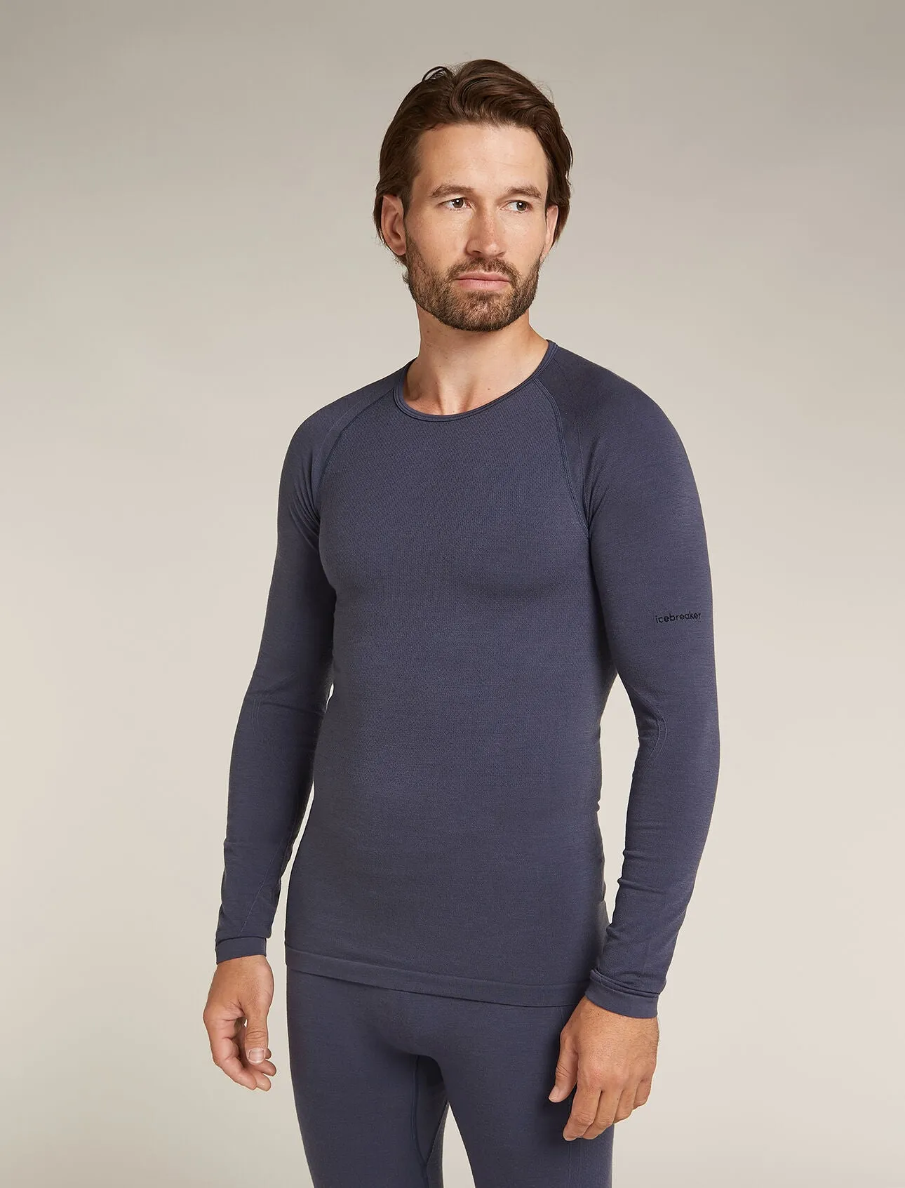 Mens Merino Blend 260 ZoneKnit™ Seamless LS Crewe Thermal Top