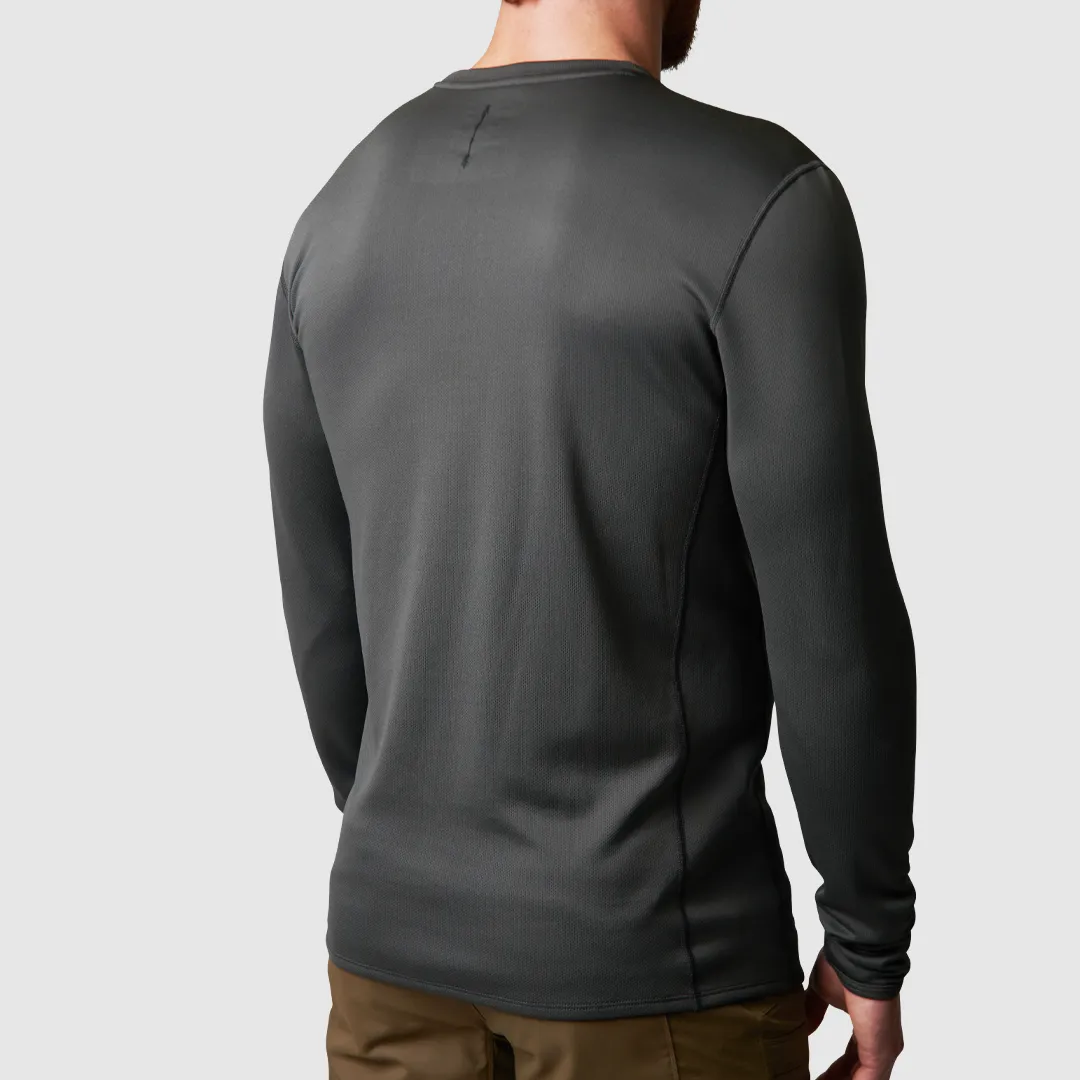 Men's Ridgeline Heavy Base Layer Top (Wolf Grey)