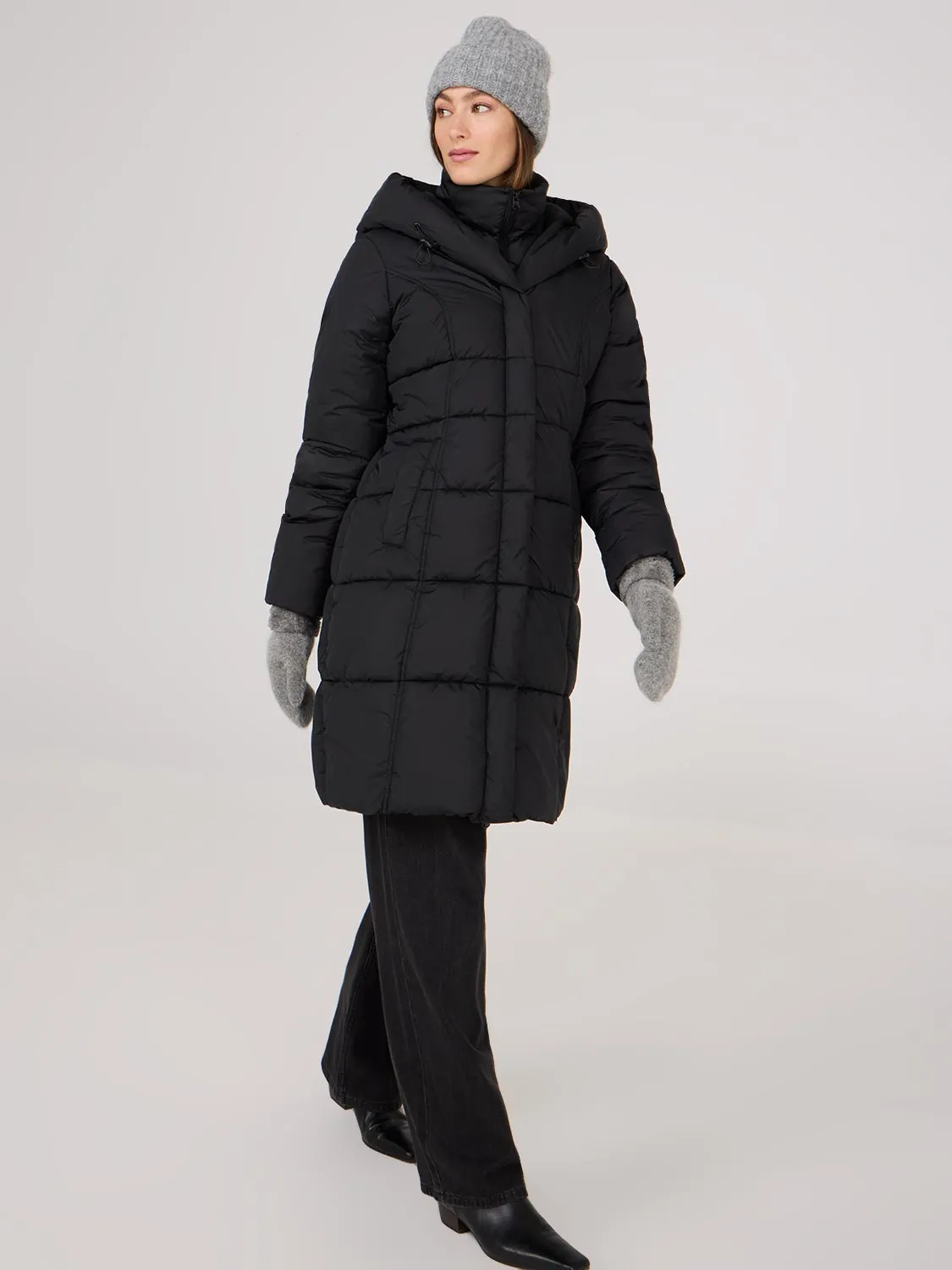 Mid-Length Fooler Puffer Jacket