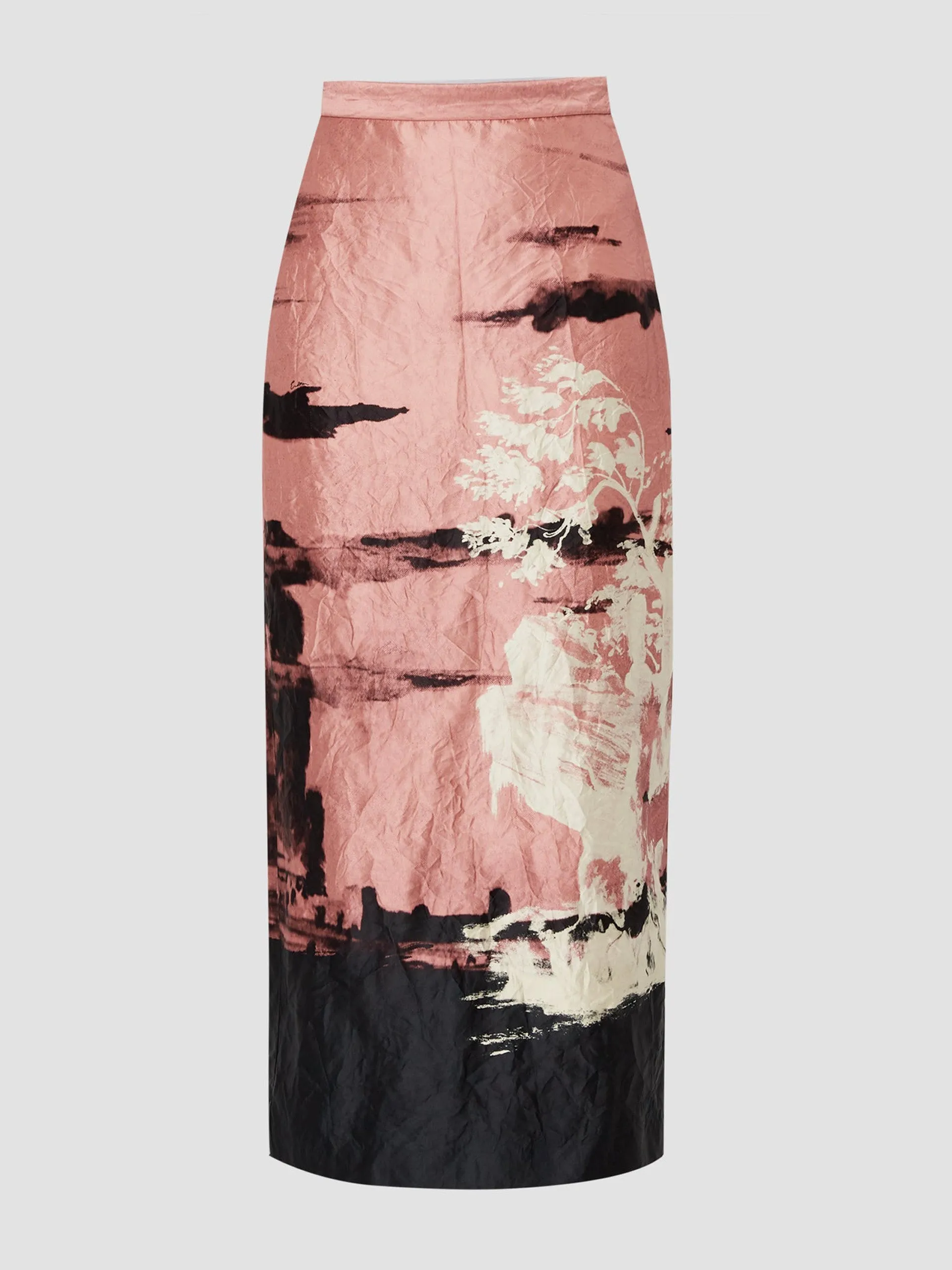 Midi pencil skirt