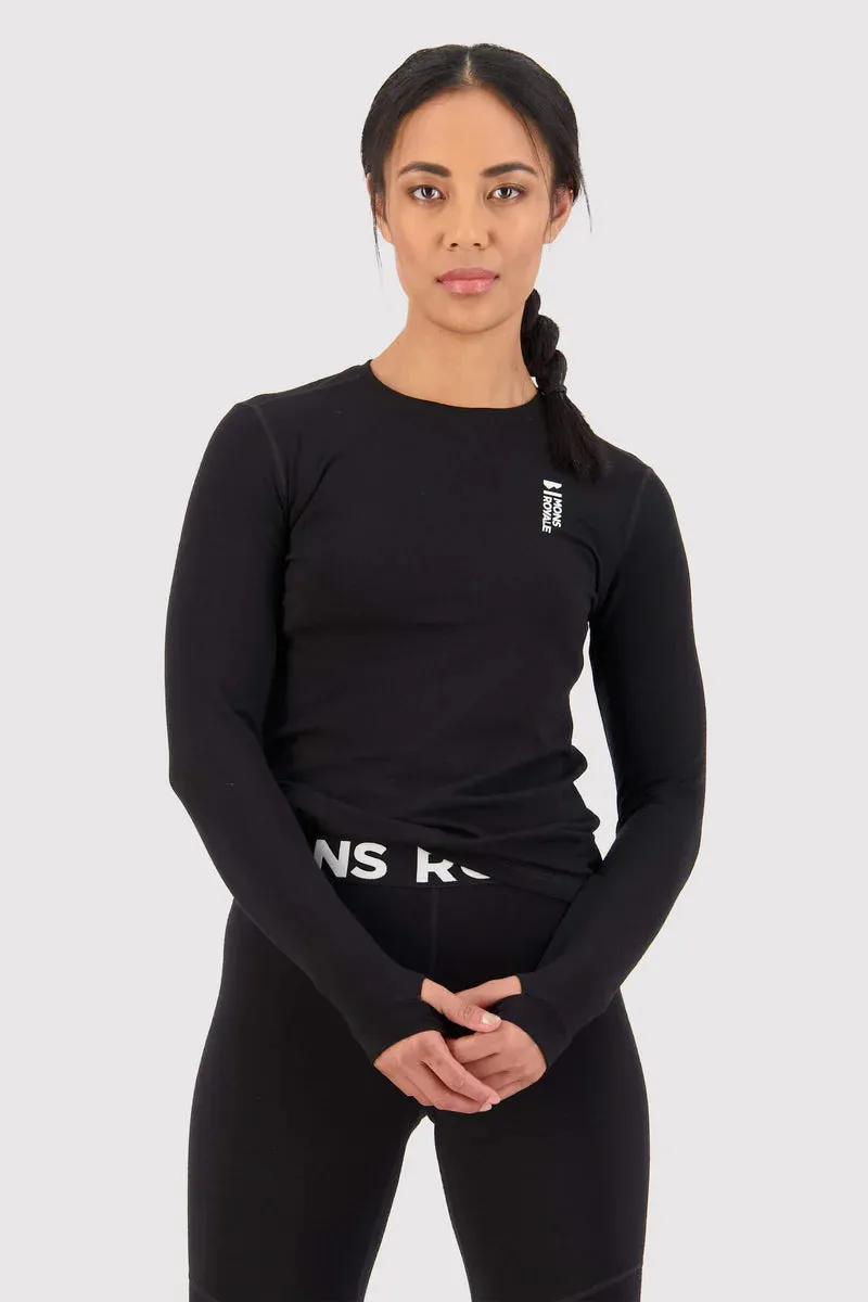 MONS ROYALE Women's Merino Cascade Flex 200 Crew Neck