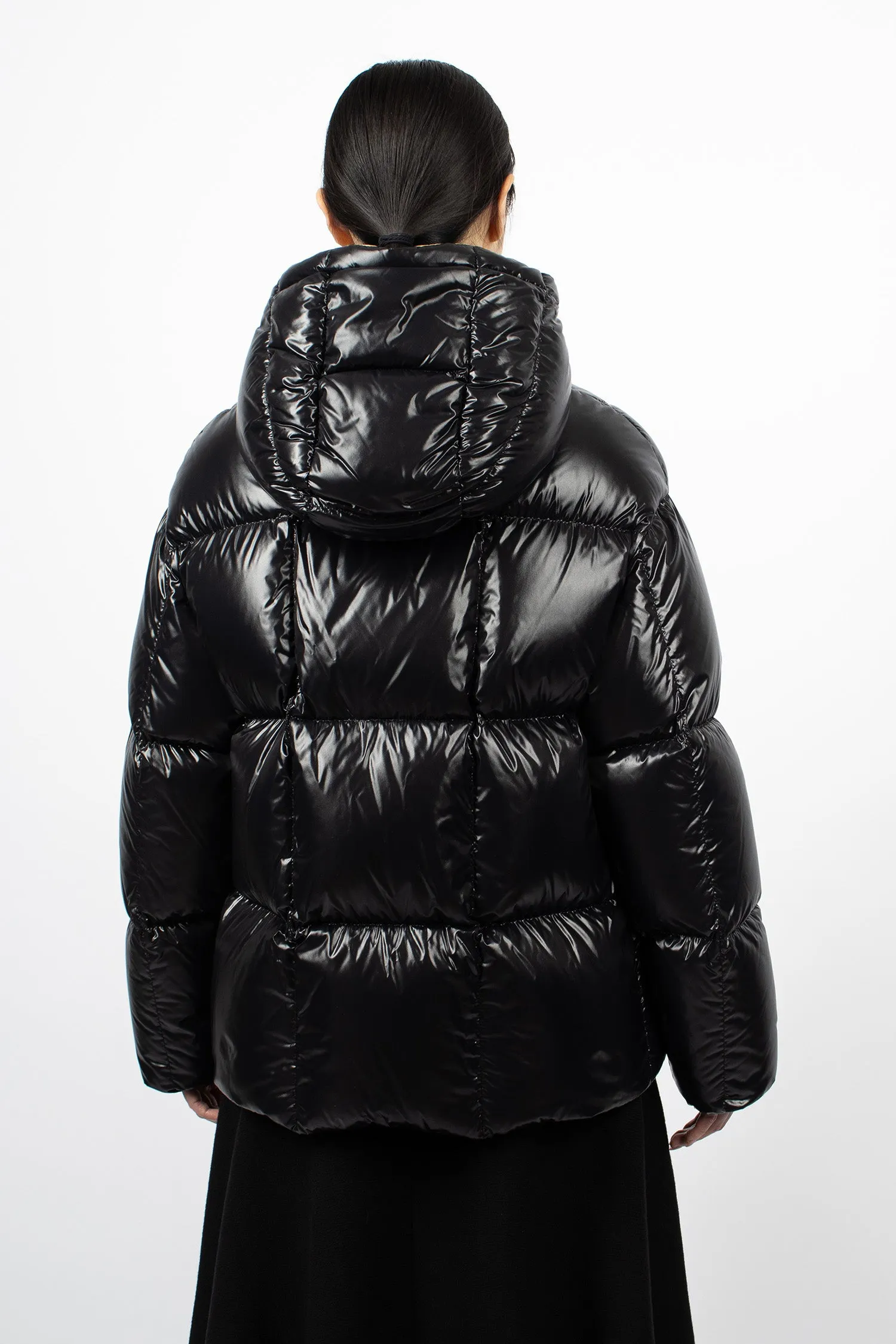 Parana Short Down Jacket Black