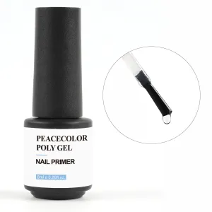 Peacecolor Poly Gel 1PC 8ML Nail Primer For Nail Art Easy To Apply