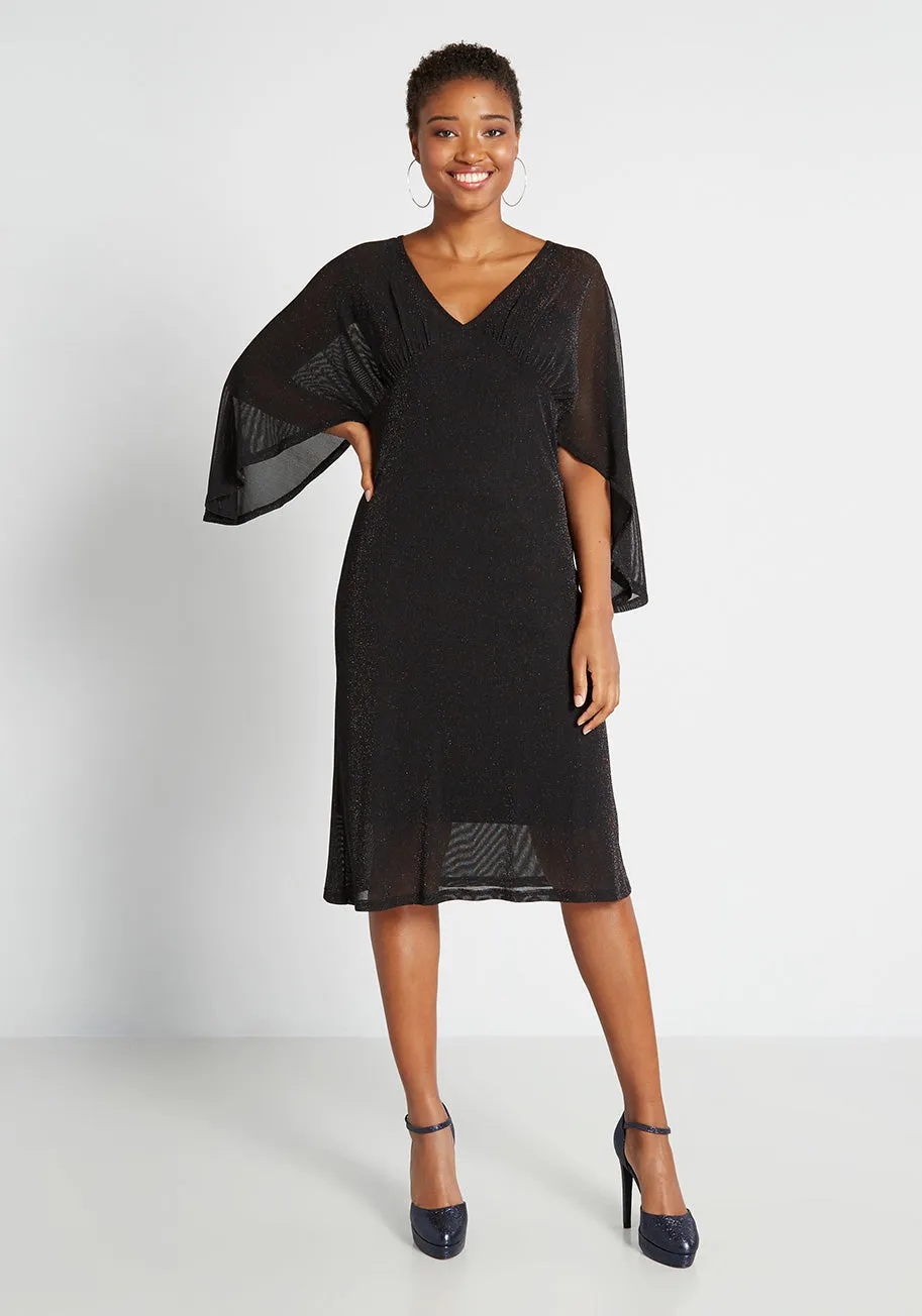 Promised You Heaven Mesh Midi Dress