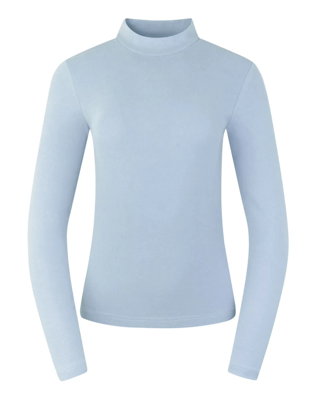 PURE GOLF Olwen Mock neck Winter Top 502 Powder Blue