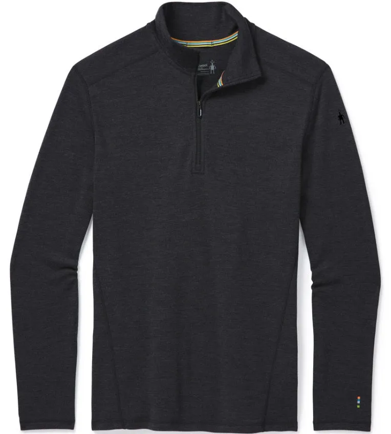 SMARTWOOL CLASSIC THERMAL MERINO BASE LAYER 1/4 ZIP MENS TOP