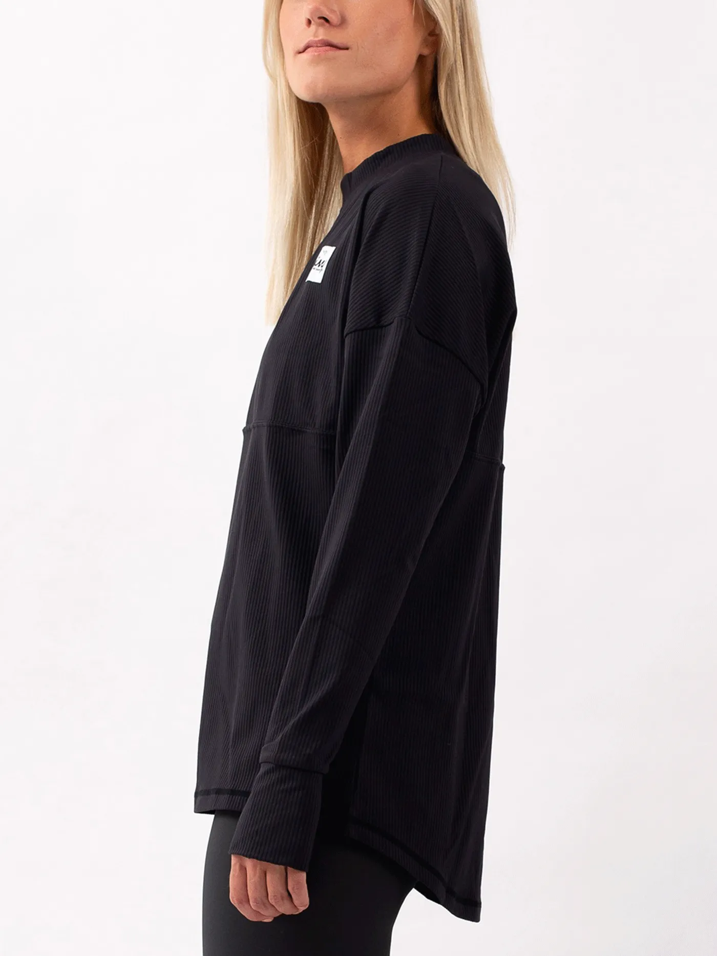 Venture Rib Black Base Layer