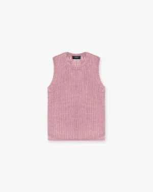 Washed Knit Vest - Sunrise