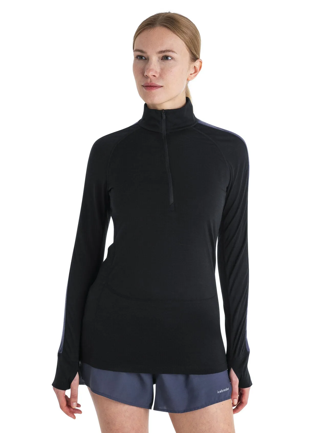 Womens 125 ZoneKnit™ LS Half Zip Thermal Top