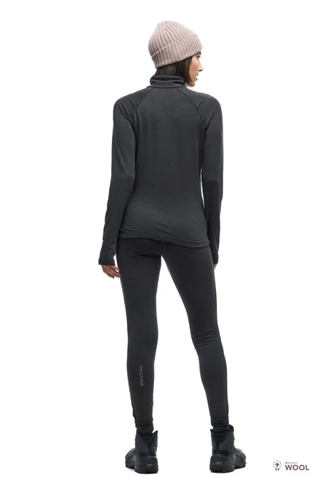 Women's Leno Half-Zip Merino Wool Long Sleeve Sweater (Past Season)