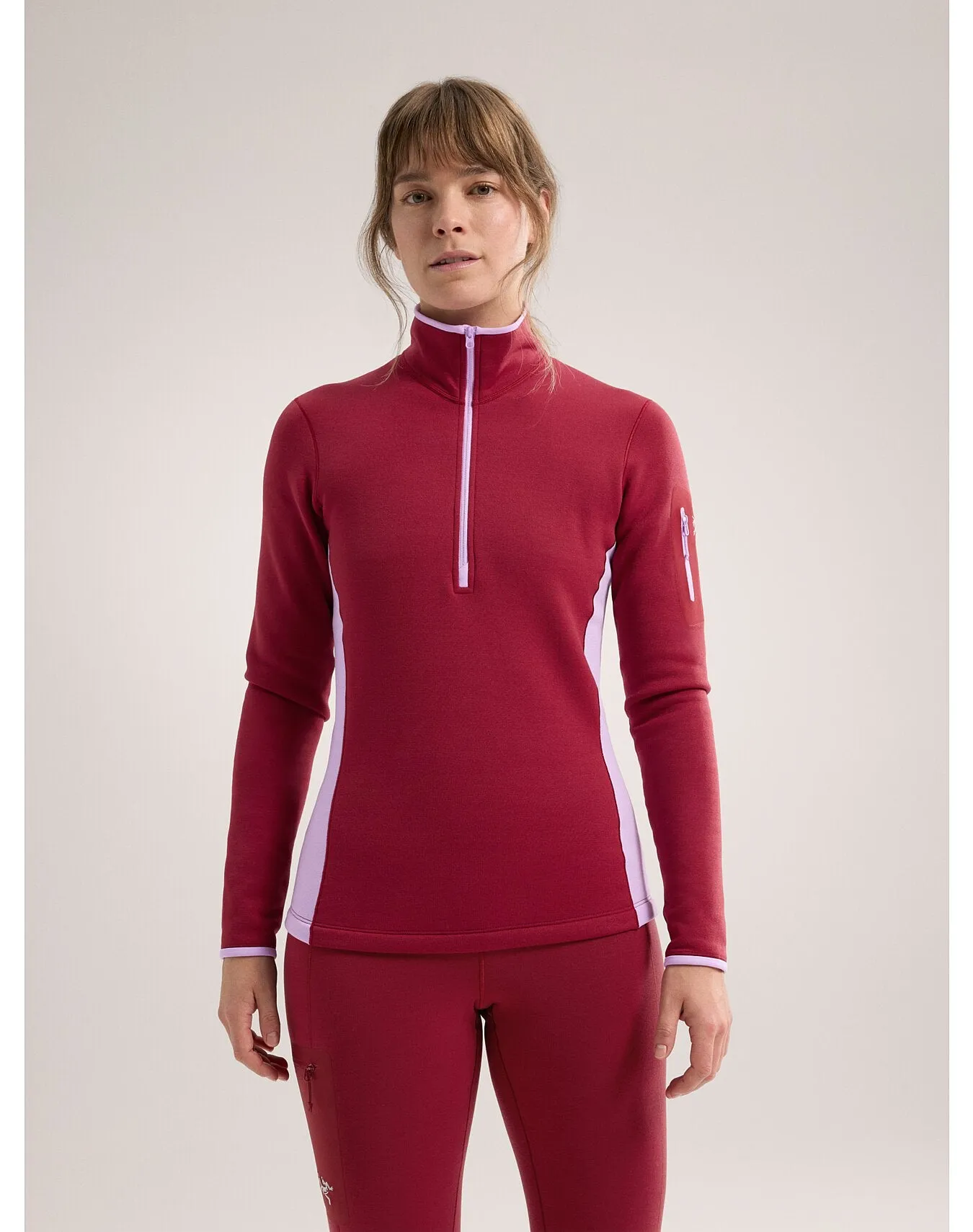 Women's Rho Heavyweight Zip Neck